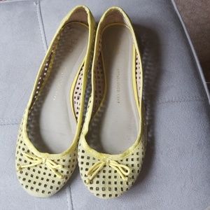Perforated ballet flats